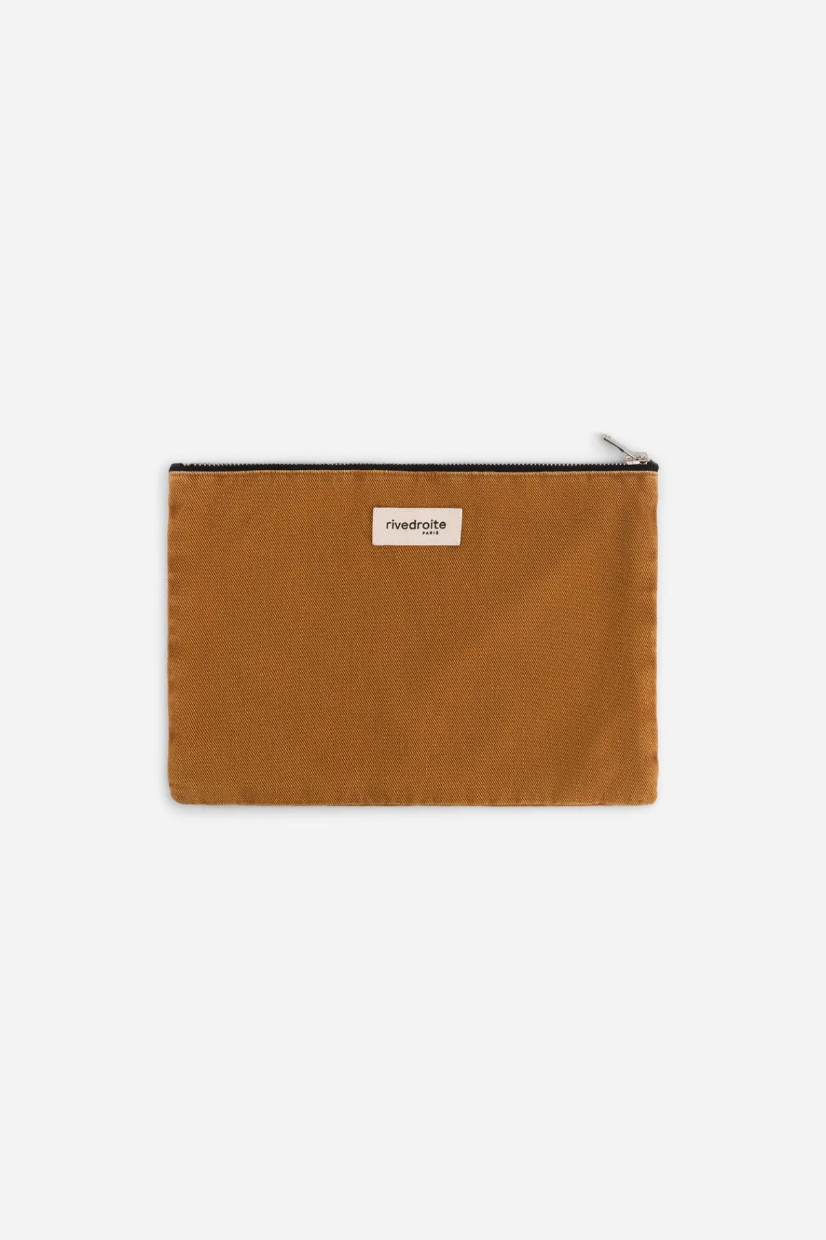 Clearance Rivedroite Paris Barbettemediumlapochette CotonupcycléBrownLeaf