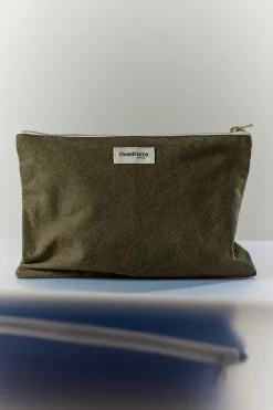 New Rivedroite Paris BarbetteMediumlapochette CotonrecycléKaki
