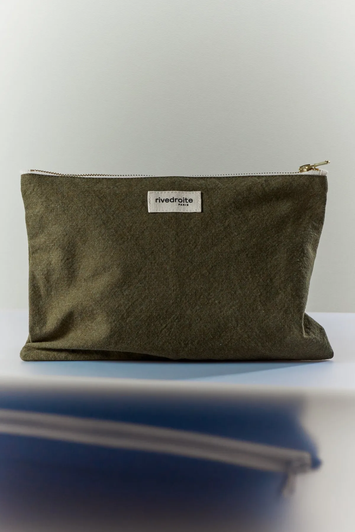 New Rivedroite Paris BarbetteMediumlapochette CotonrecycléKaki