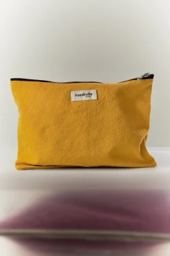 Shop Rivedroite Paris BarbetteMediumlapochette Cotonrecyclémoutarde