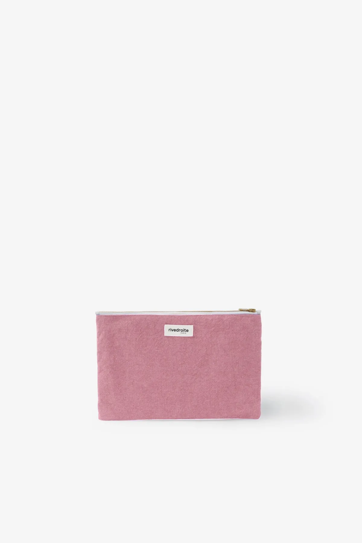 Shop Rivedroite Paris BarbetteMediumlapochette Cotonrecycléboisderose