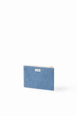 Outlet Rivedroite Paris BarbetteMediumlapochette DenimClairUpcyclé