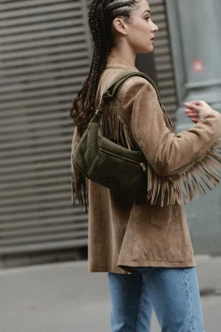 Store Rivedroite Paris CharlitoVelvetNoël24 VeloursUpcycléKaki