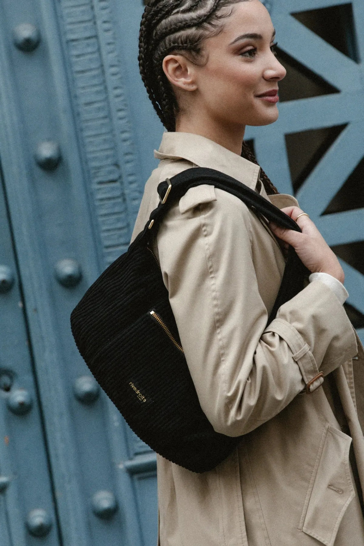 Flash Sale Rivedroite Paris CharlitoVelvetNoël24 VeloursUpcycléNoir