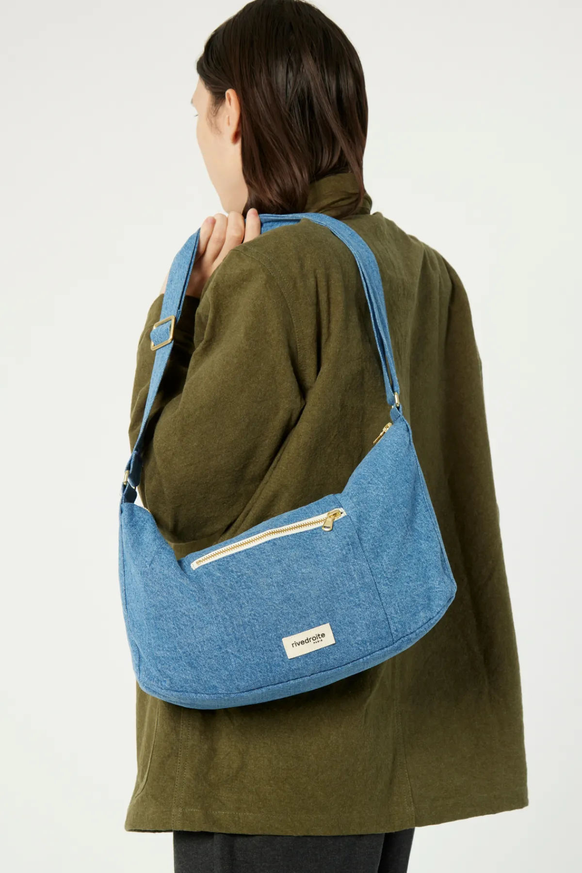 Best Rivedroite Paris CharlotlesacCrossbody DenimClairUpcyclé