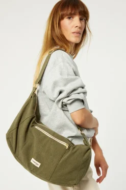 Sale Rivedroite Paris CharlotlesacCrossbody CotonrecycléKaki