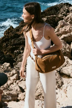 Cheap Rivedroite Paris CharlotlesacCrossbody CotonrecycléCamel