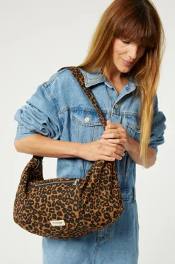 Shop Rivedroite Paris CharlotlesacCrossbody CotonrecycléLéopard