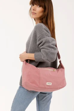 Sale Rivedroite Paris CharlotlesacCrossbody CotonrecycléBoisdeRose