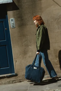 Hot Rivedroite Paris Célestinslesac24heures DenimupcycléAgedDenim