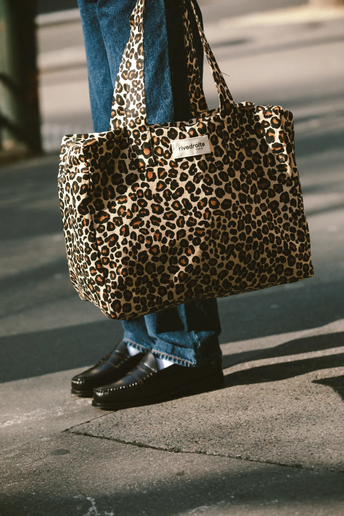New Rivedroite Paris Célestinslesac24heures CotonrecycléLéopardBeige