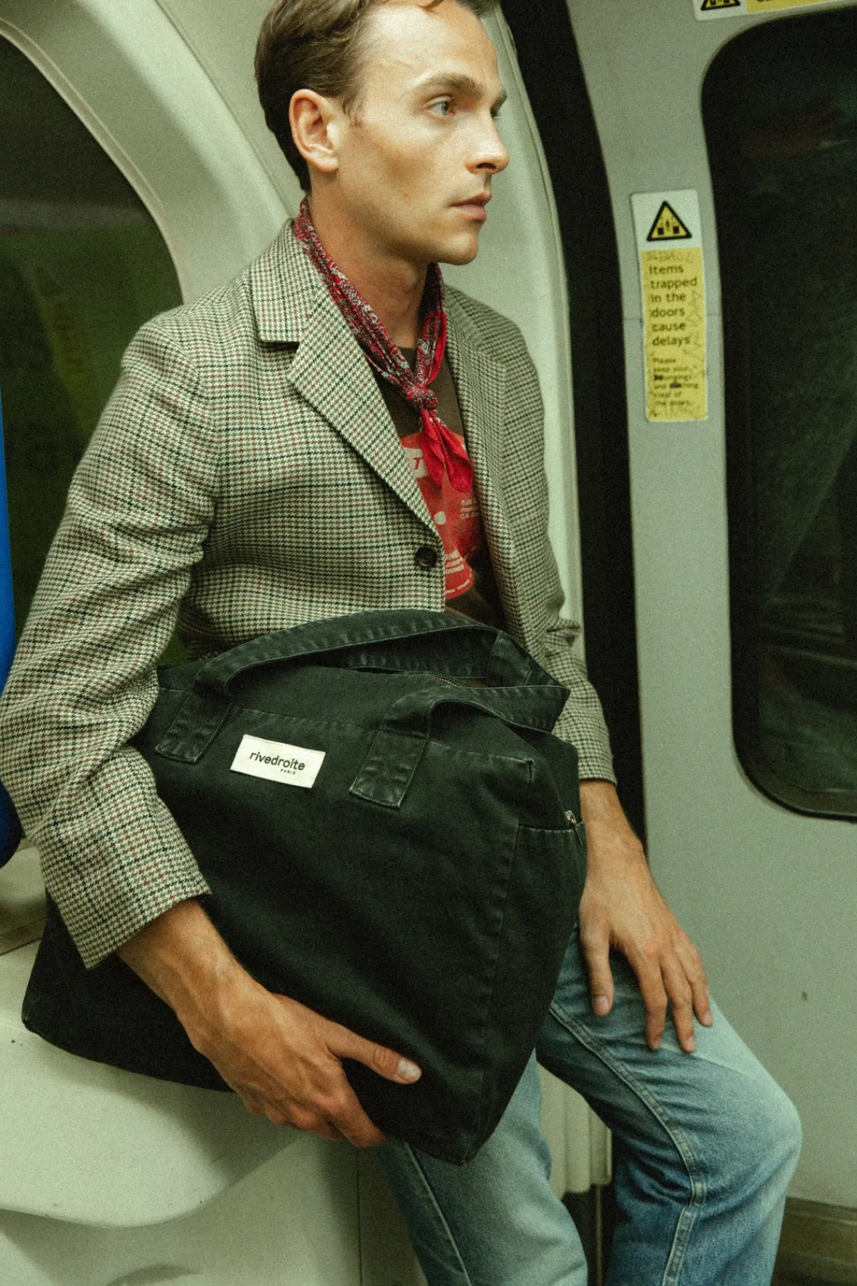 Cheap Rivedroite Paris Célestinslesac24heures CotonupcycléSmokeyBlack