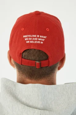 Discount Rivedroite Paris Colettelacasquette CotonrecycléRougevibrant