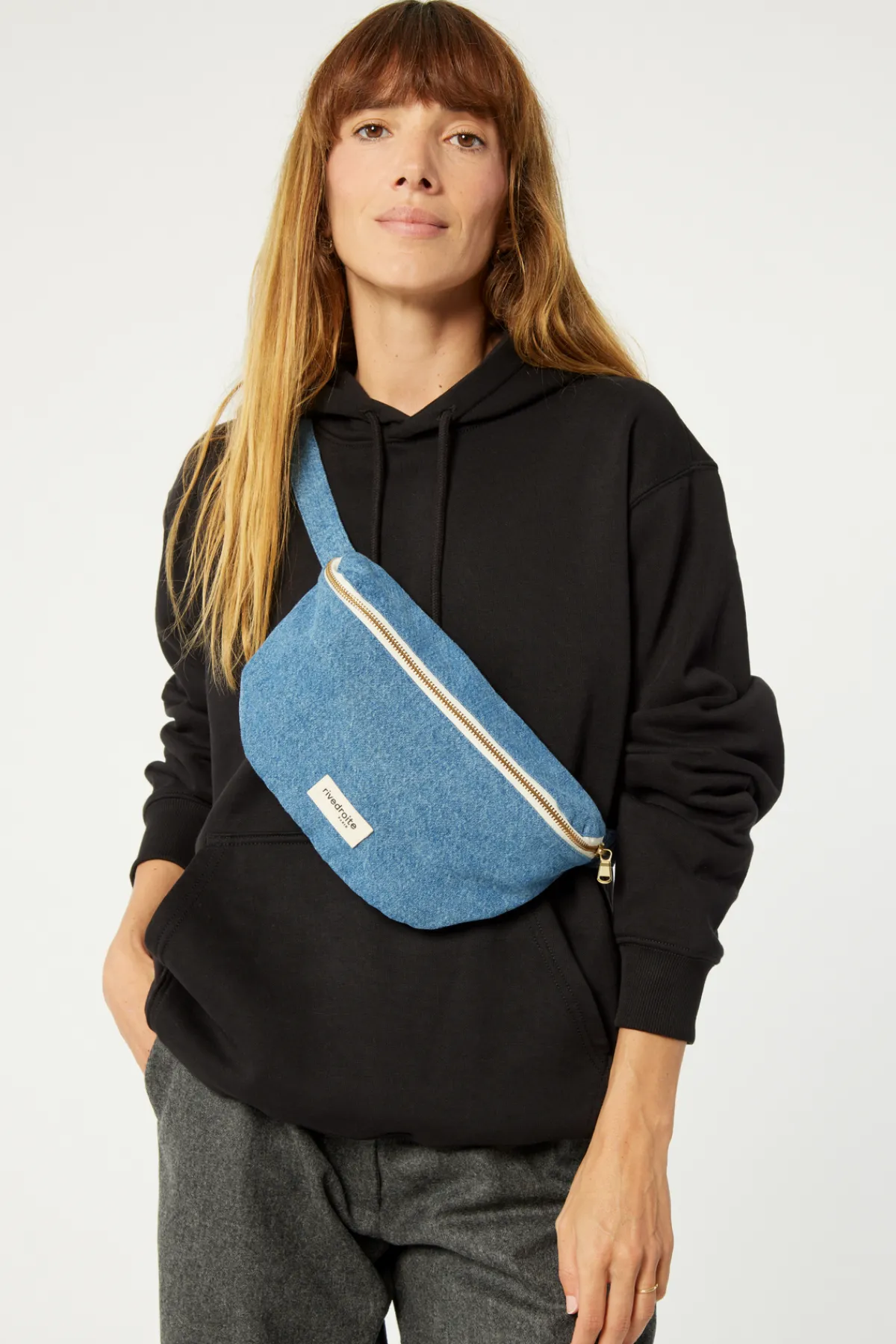 Store Rivedroite Paris Custinelesacbanane DenimClairUpcyclé