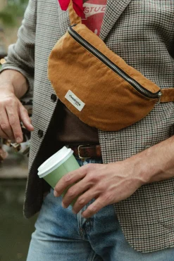 Store Rivedroite Paris Custinelesacbanane CotonupcycléBrownLeaf