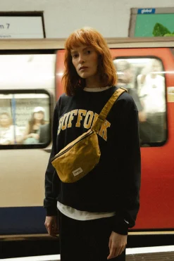 Clearance Rivedroite Paris Custinelesacbanane CotonupcycléGoldenGreen