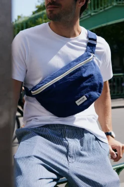 Store Rivedroite Paris CustineXLlesacbanane CotonrecycléBleuNuit