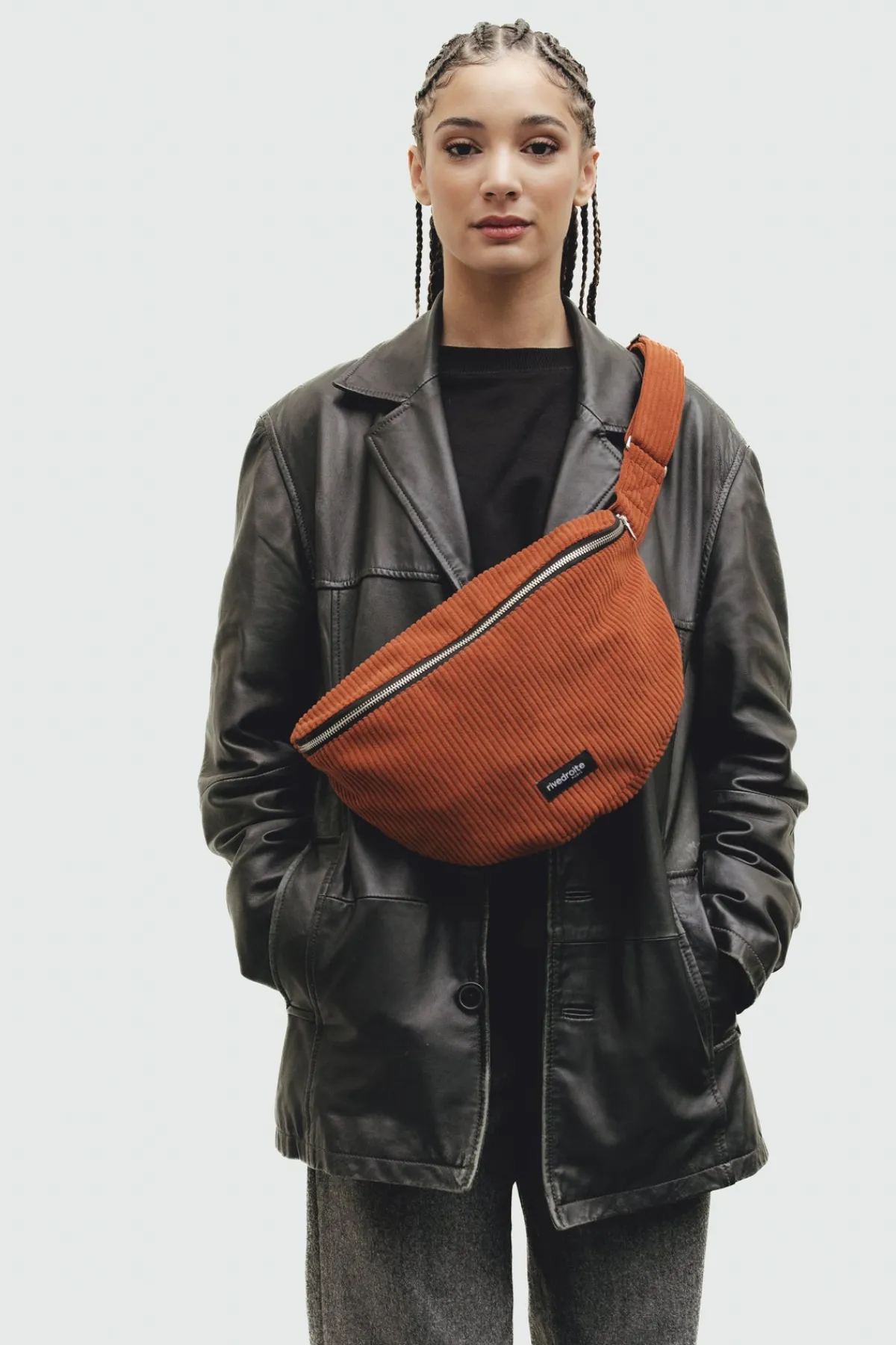 Shop Rivedroite Paris CustineXLVelvetNoël24 VeloursUpcycléBrun