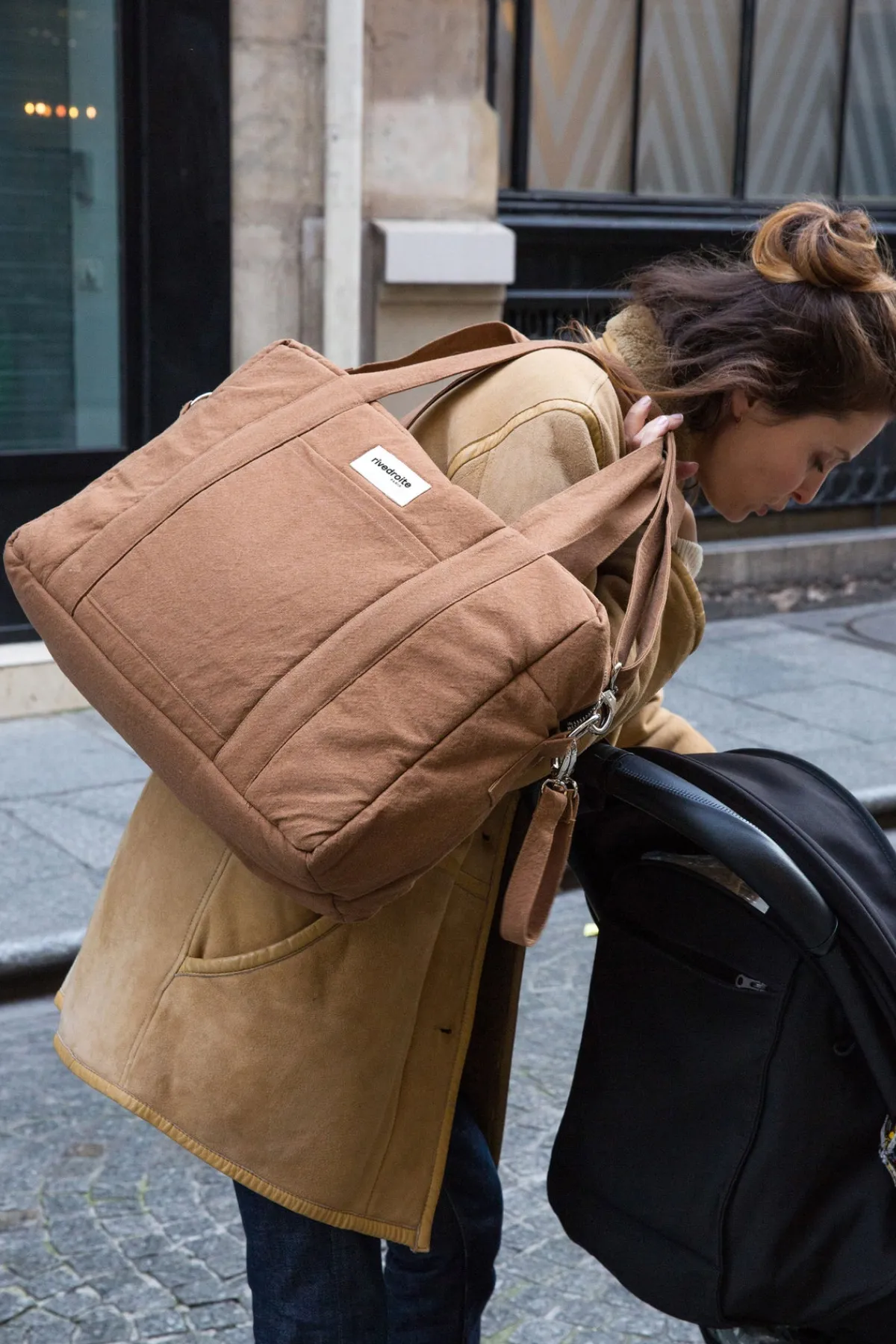 Fashion Rivedroite Paris Darcyl'antisacàlanger Cotonrecyclécamel