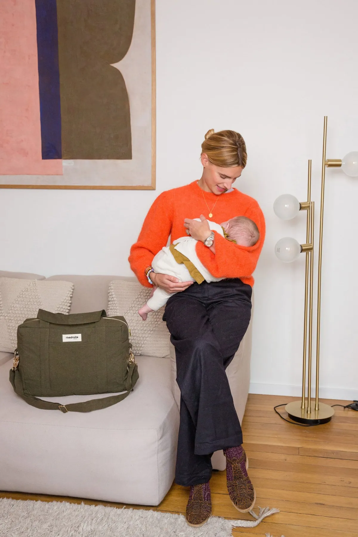 Sale Rivedroite Paris Darcyl'antisacàlanger CotonrecycléKaki