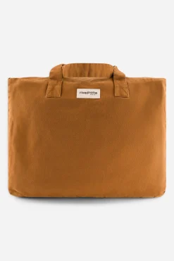 Fashion Rivedroite Paris Elzévirlegrandsacdeweek-end CotonupcycléBrownLeaf