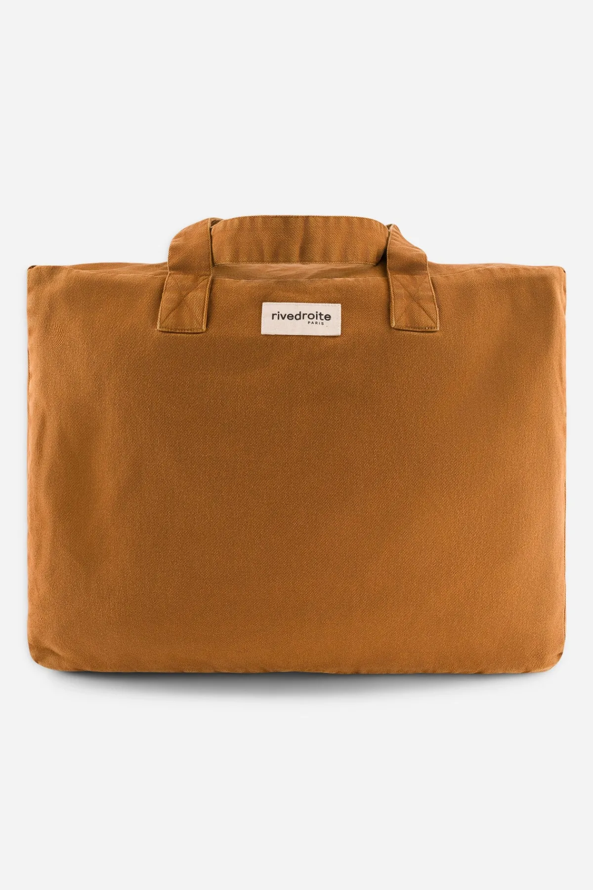 Fashion Rivedroite Paris Elzévirlegrandsacdeweek-end CotonupcycléBrownLeaf