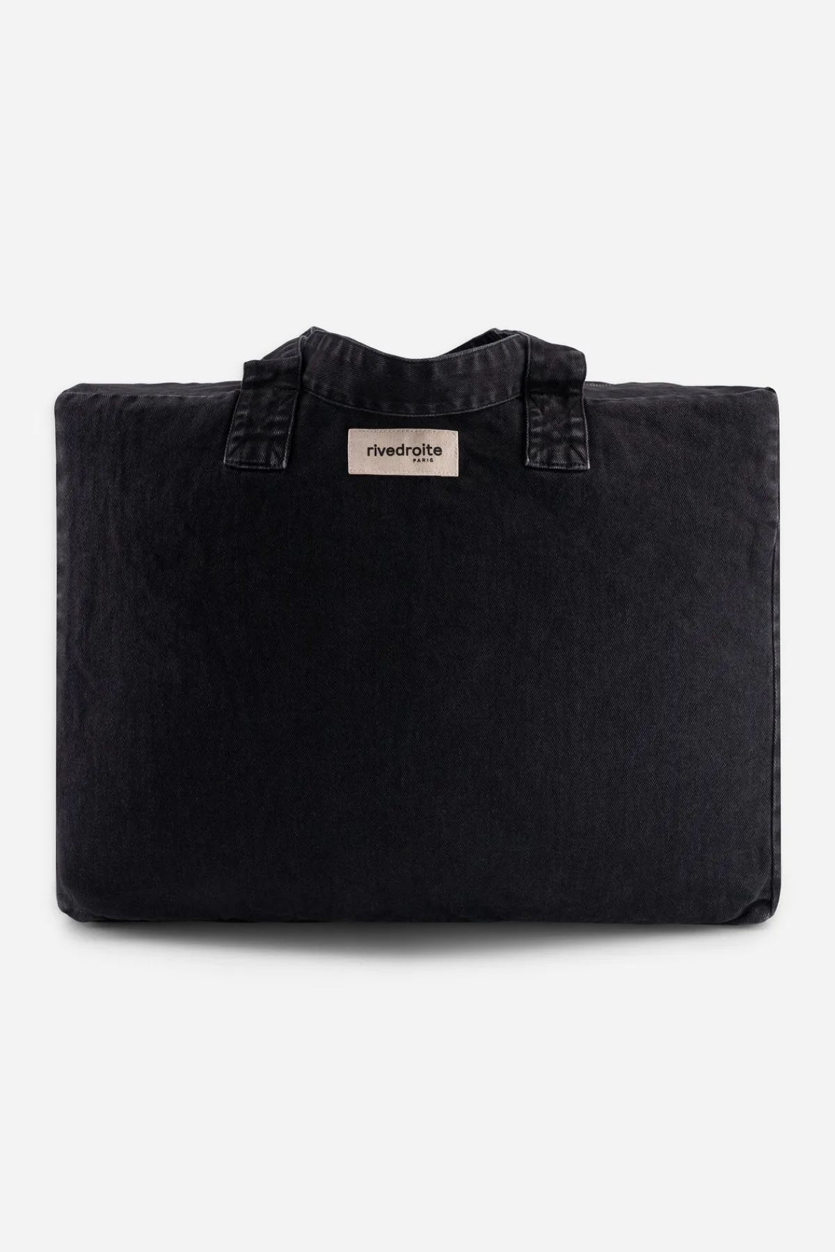 Outlet Rivedroite Paris Elzévirlegrandsacdeweek-end CotonupcycléSmokeyBlack