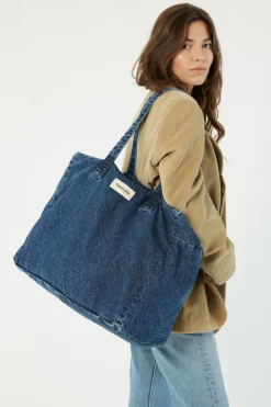 Clearance Rivedroite Paris Elzévirlegrandsacdeweek-end DenimupcycléAgedDenim