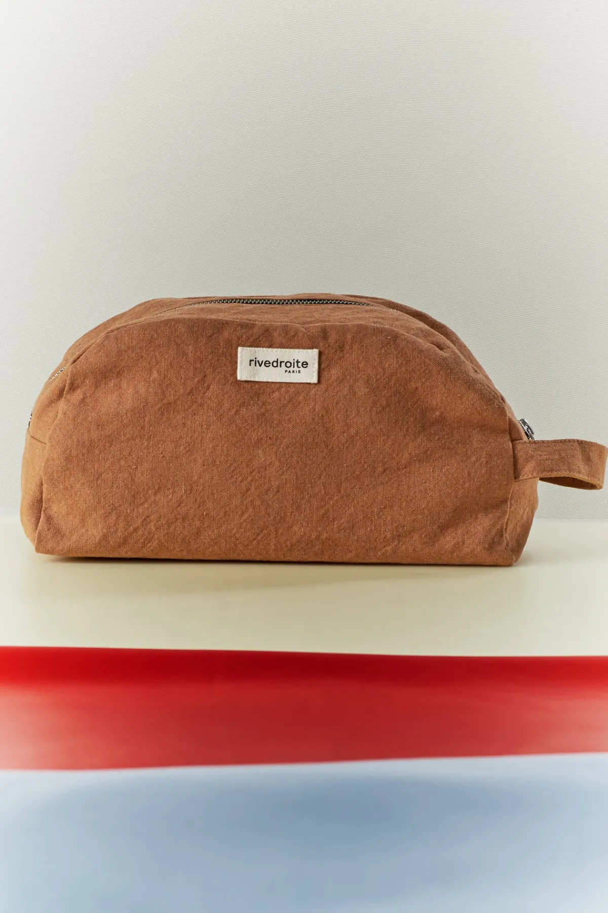 Shop Rivedroite Paris Hermellatroussedetoilette Cotonrecyclécamel