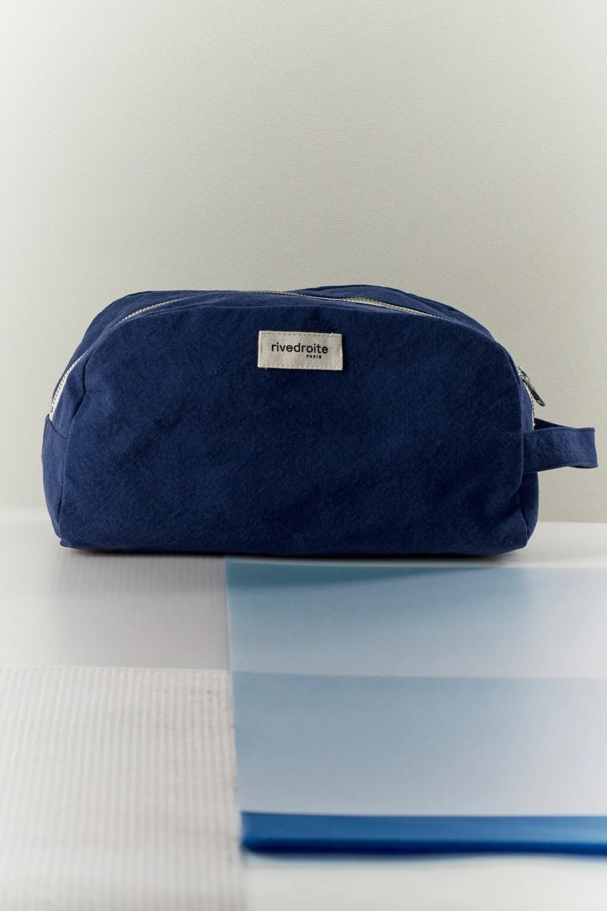 Discount Rivedroite Paris Hermellatroussedetoilette CotonrecycléBleuNuit