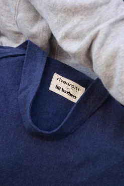 Flash Sale Rivedroite Paris LesacdeyogaencollaborationavecLiliBarbery CotonrecycléBleuNuit