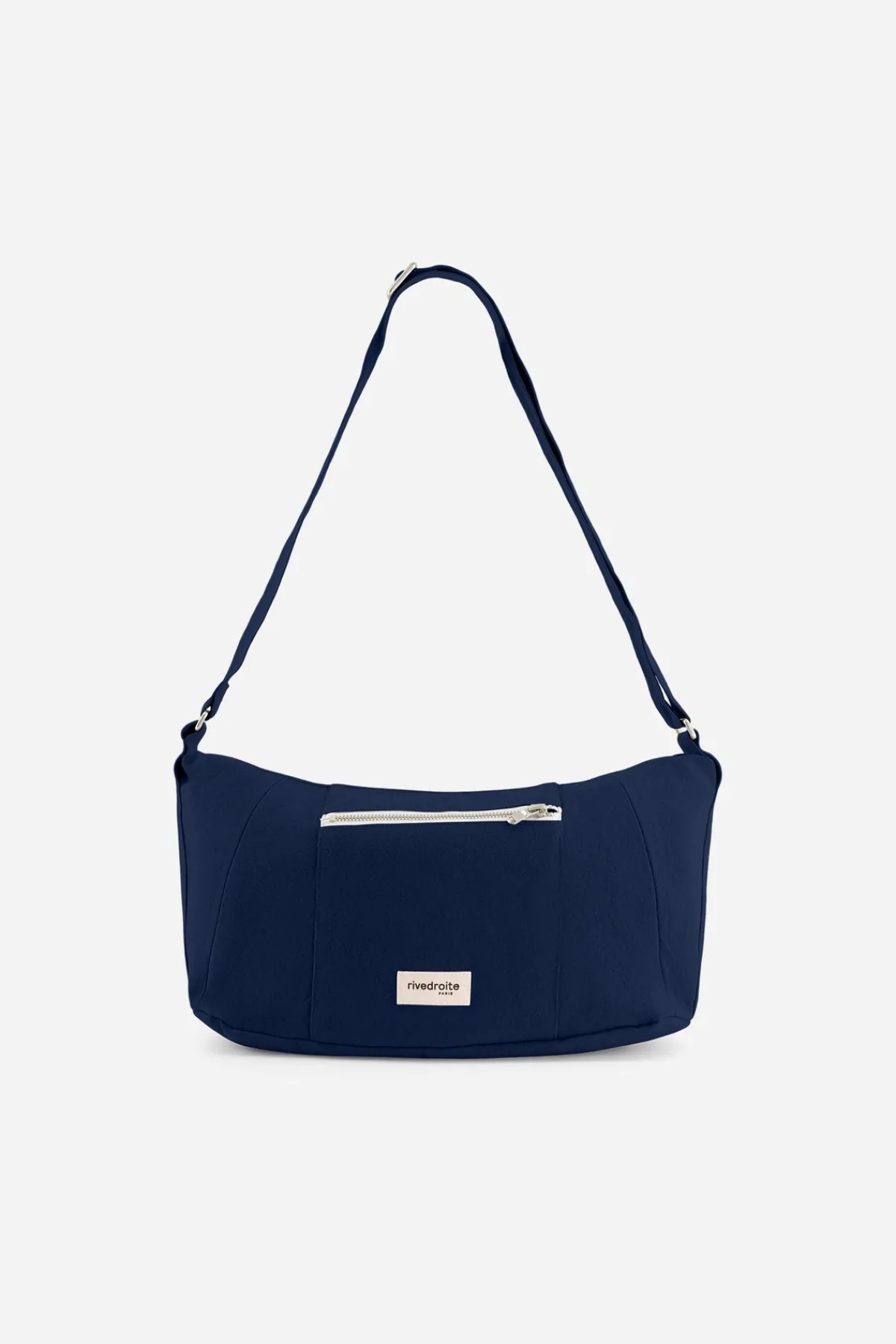 Clearance Rivedroite Paris MiniCharlotlesacCrossbody CotonRecycléBleuNuit