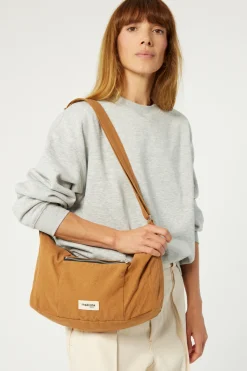 Cheap Rivedroite Paris MiniCharlotlesacCrossbody CotonRecycléCamel