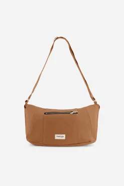 Cheap Rivedroite Paris MiniCharlotlesacCrossbody CotonRecycléCamel