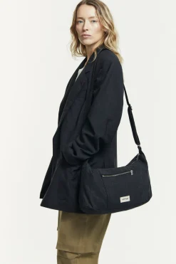 Hot Rivedroite Paris MiniCharlotlesacCrossbody CotonRecycléNoir