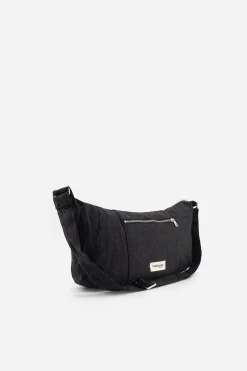 Hot Rivedroite Paris MiniCharlotlesacCrossbody CotonRecycléNoir