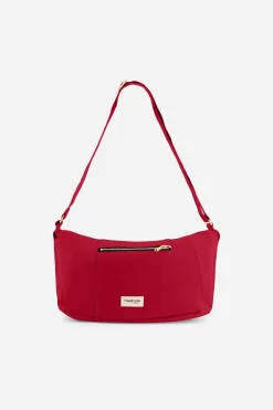 Cheap Rivedroite Paris MiniCharlotlesacCrossbody CotonRecycléRougeVibrant