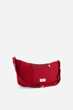 Cheap Rivedroite Paris MiniCharlotlesacCrossbody CotonRecycléRougeVibrant