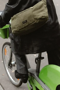 Outlet Rivedroite Paris MiniCharlotVelvetNoël24 VeloursUpcycléKaki