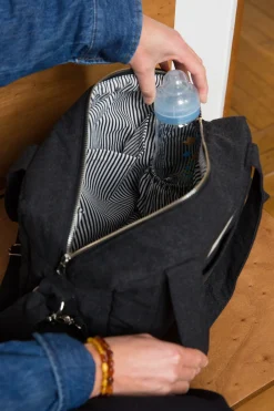 Store Rivedroite Paris MiniDarcyl'anti-sacàlanger CotonrecycléNoir