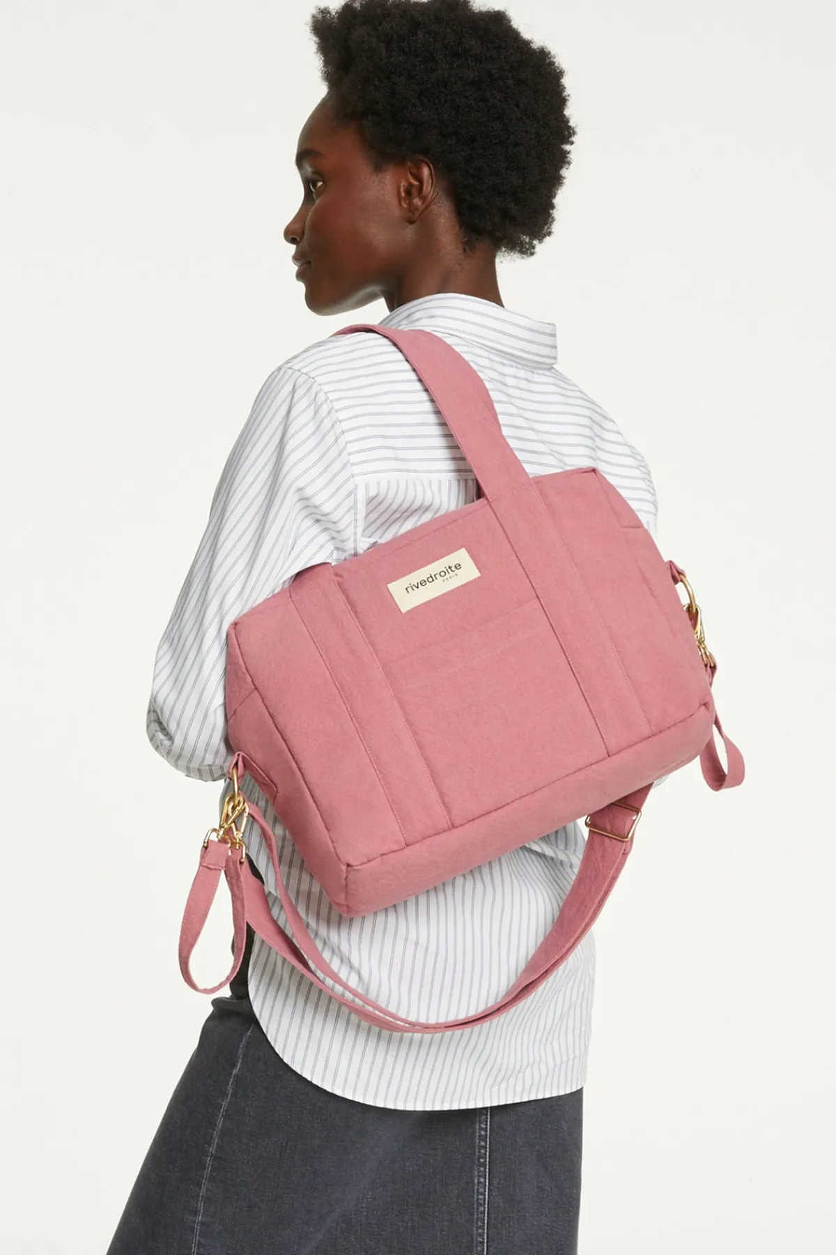 Best Sale Rivedroite Paris MiniDarcyl'anti-sacàlanger CotonrecycléBoisdeRose