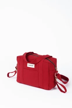 Fashion Rivedroite Paris MiniDarcyl'anti-sacàlanger CotonrecycléRougeVibrant