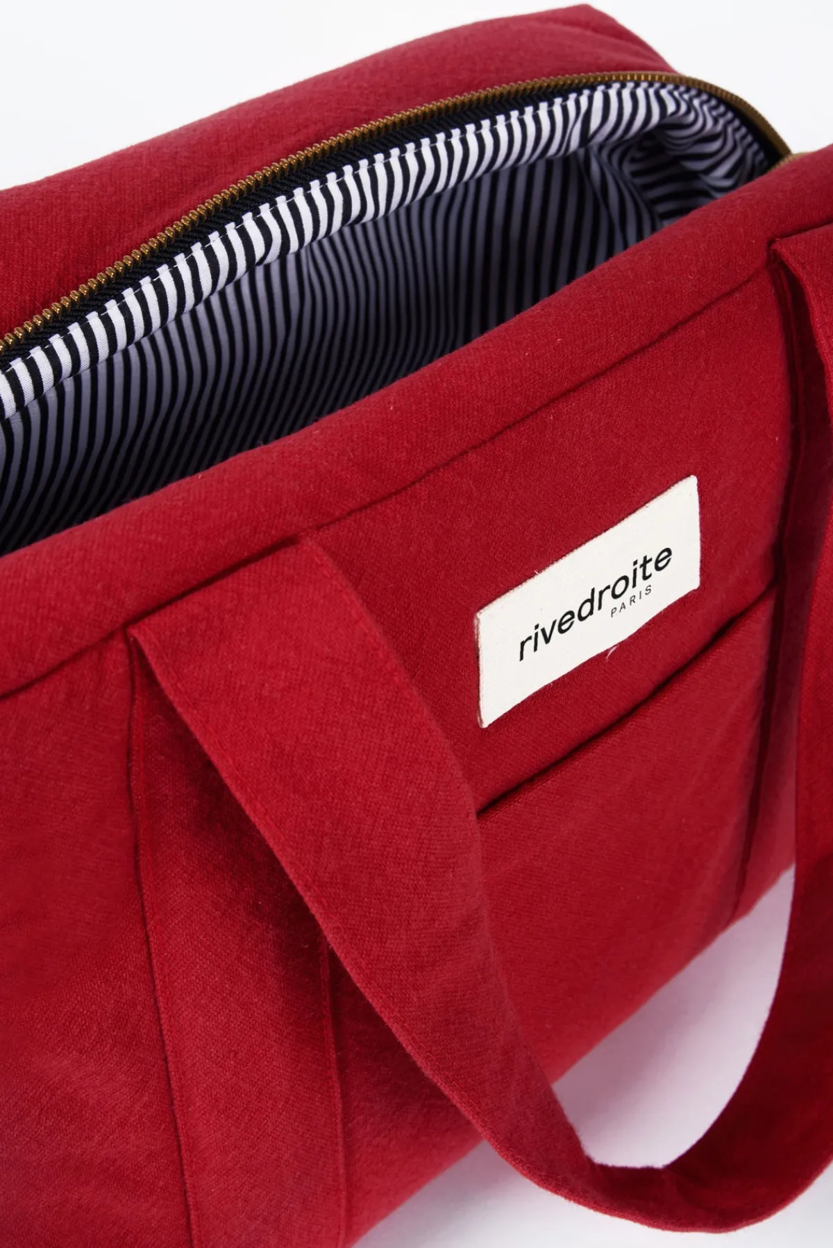 Fashion Rivedroite Paris MiniDarcyl'anti-sacàlanger CotonrecycléRougeVibrant