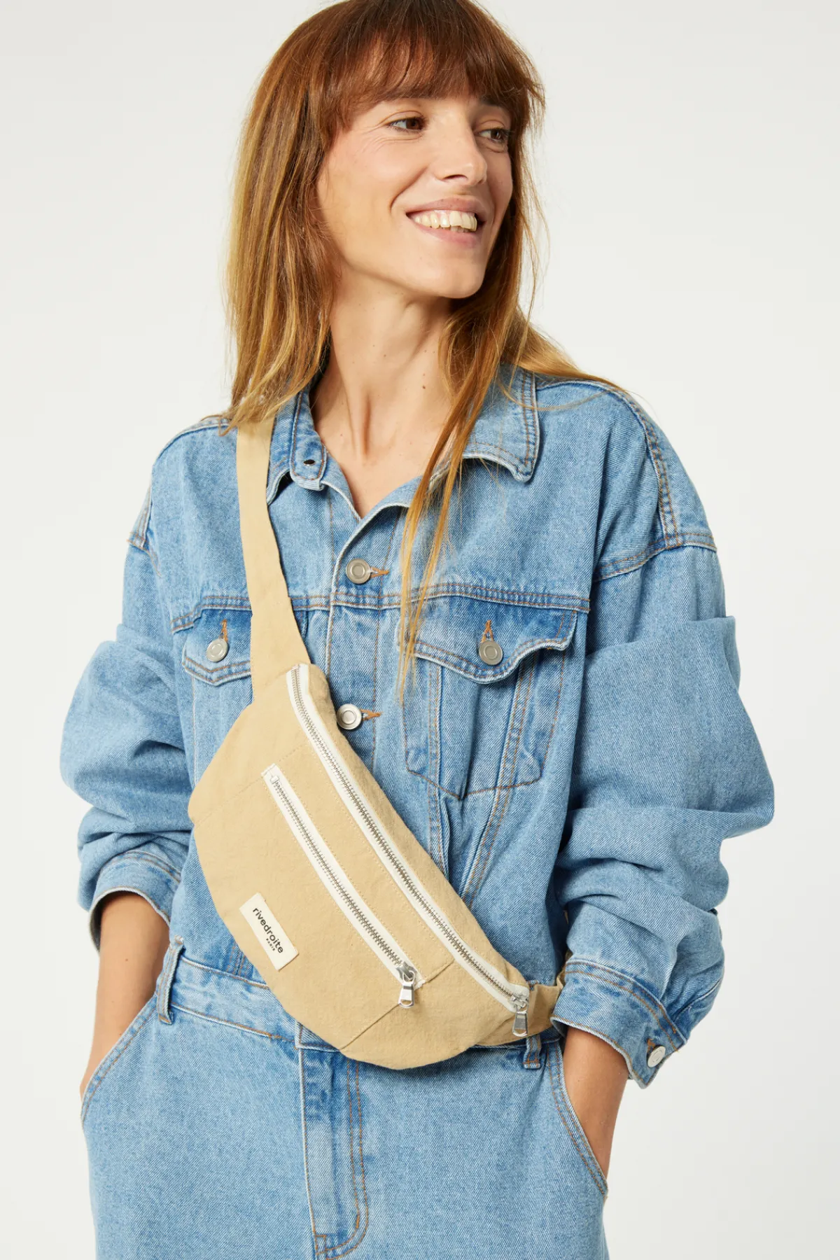 Fashion Rivedroite Paris Orsellesacbanane CotonrecycléBeigeSable