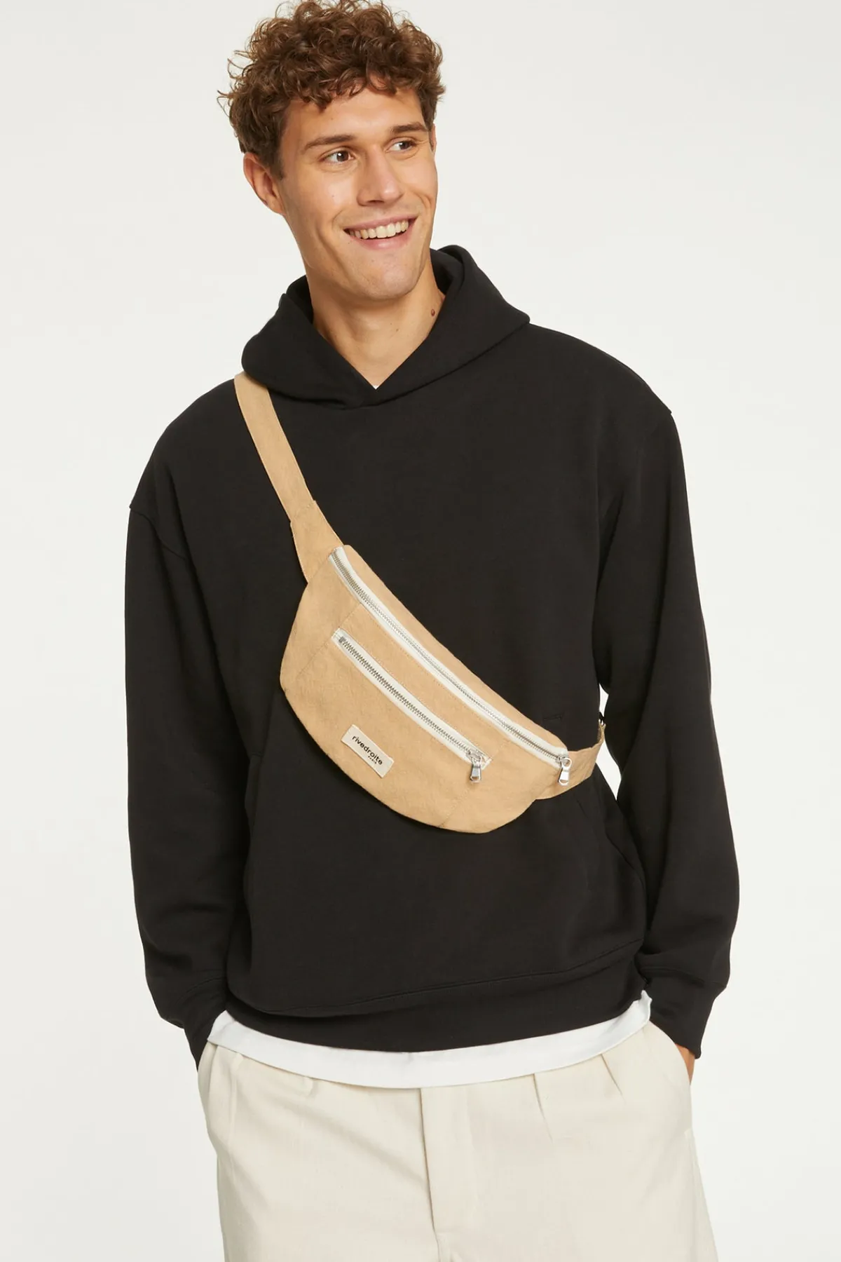 Fashion Rivedroite Paris Orsellesacbanane CotonrecycléBeigeSable