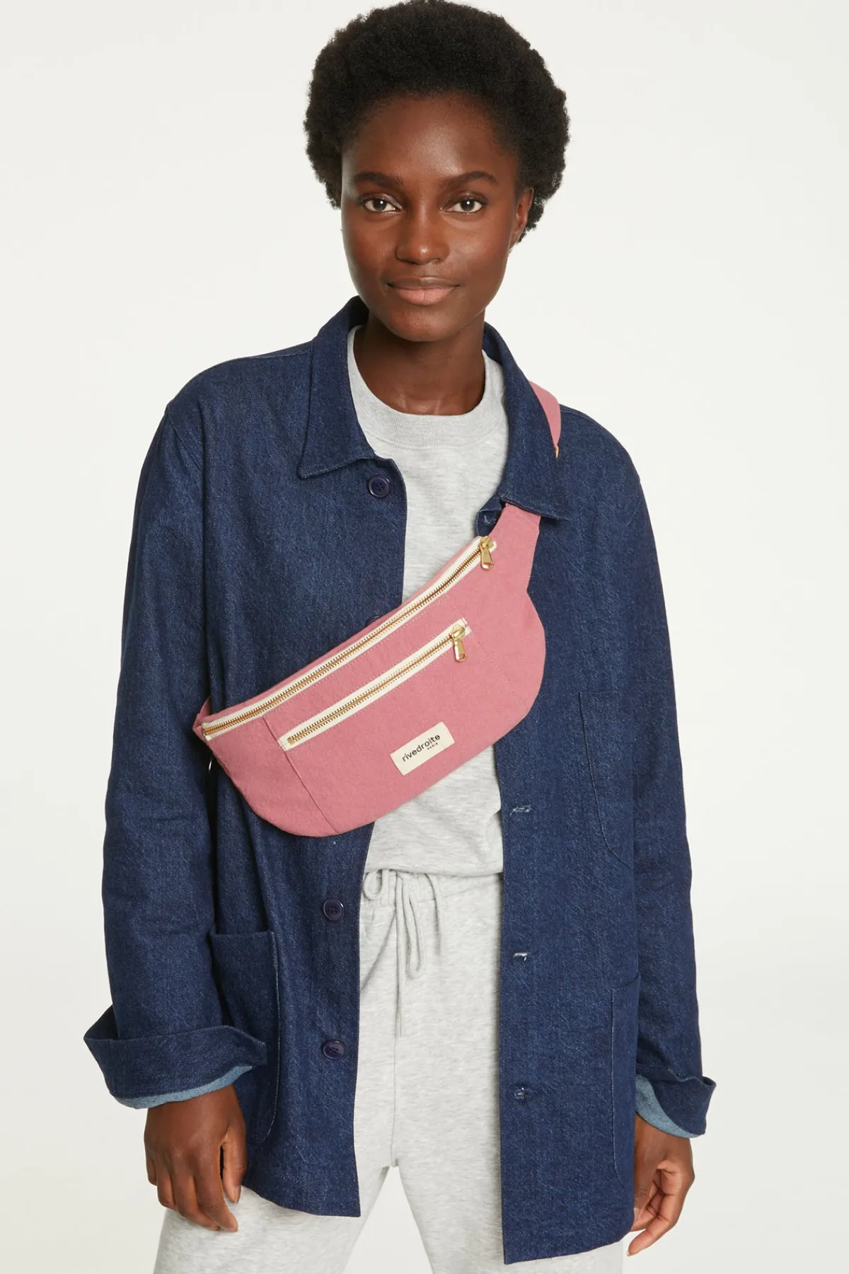 Online Rivedroite Paris Orsellesacbanane CotonrecycléBoisdeRose