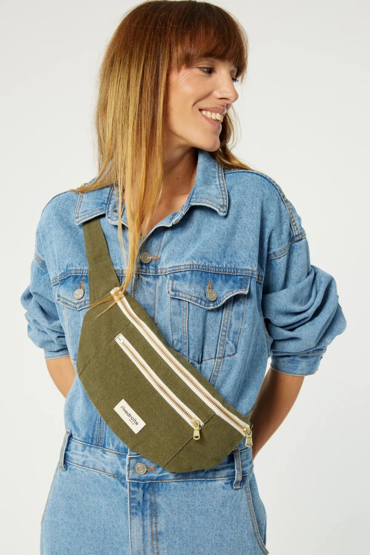 Cheap Rivedroite Paris Orsellesacbanane CotonrecycléKaki