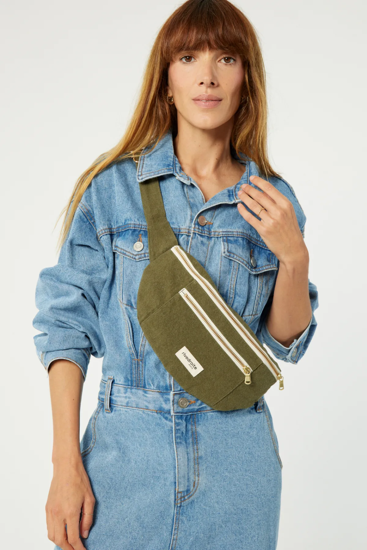 Cheap Rivedroite Paris Orsellesacbanane CotonrecycléKaki