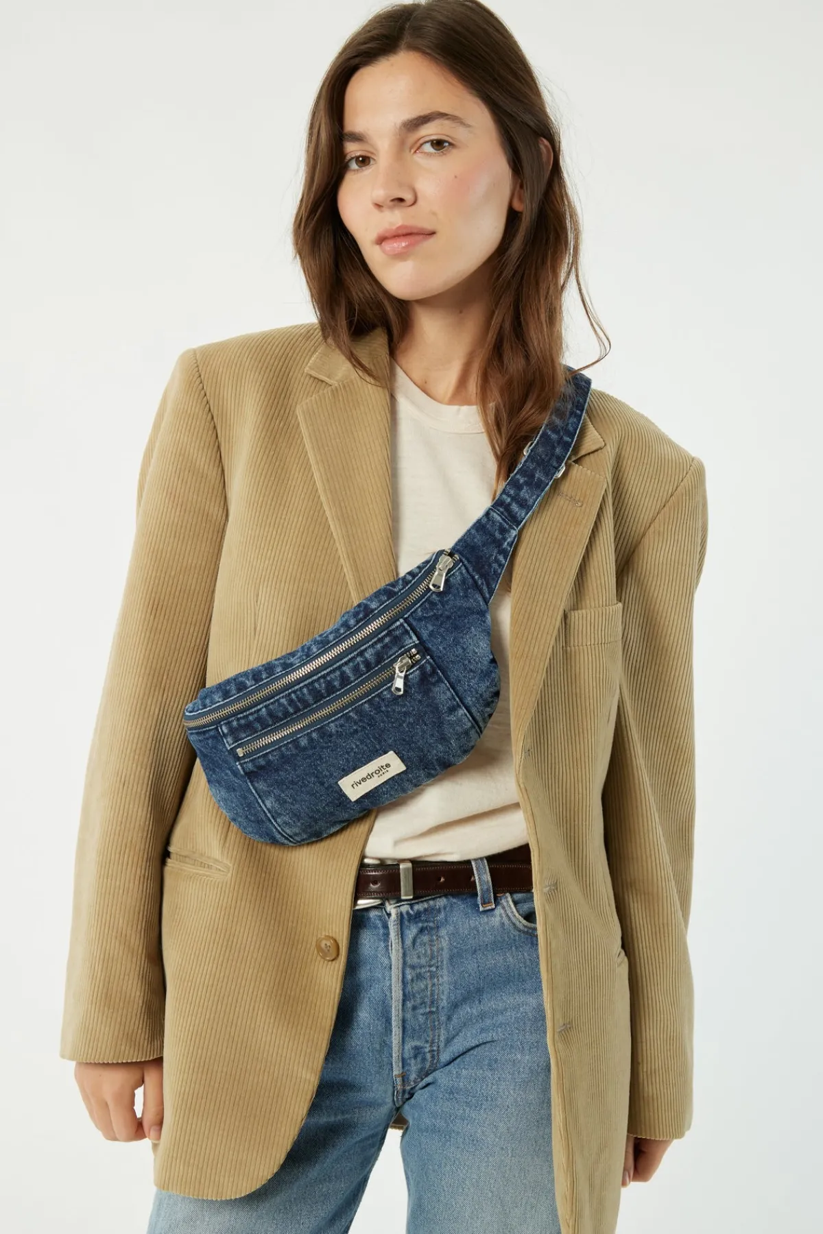 Best Rivedroite Paris Orsellesacbanane DenimupcycléAgedDenim