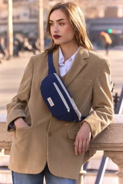 Best Sale Rivedroite Paris Orsellesacbanane CotonrecycléBleuNuit